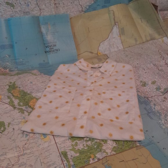 Madewell Embroidered Sun Shirt XS - Picture 4 of 7